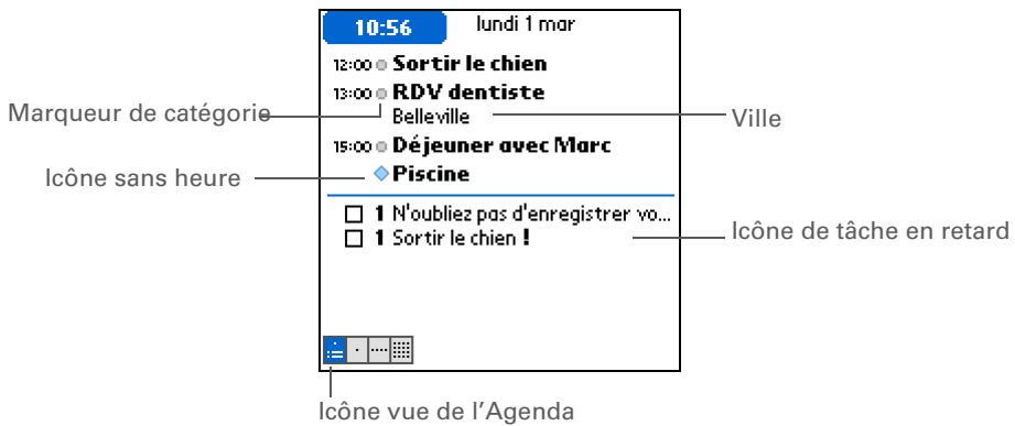 PALM LIFEDRIVE - Affichage groupé de vos rendez-vous et de vos tâches - 1