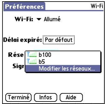 PALM LIFEDRIVE - Configuration d'une connexion réseau wi-fi - 2