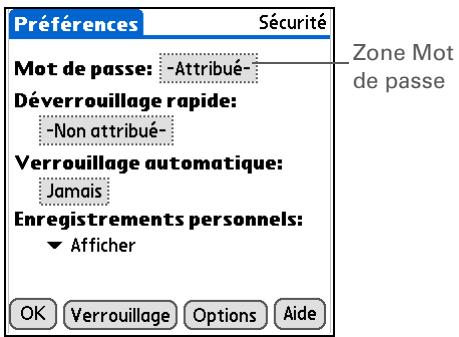 PALM LIFEDRIVE - Suppression d'un mot de passe oublié - 1