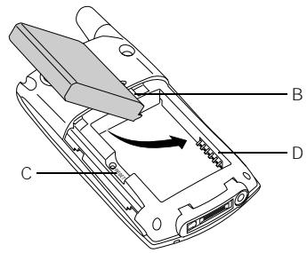 PALM TREO 650 - Remplacement de la batterie - 2