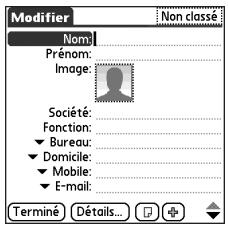 PALM TREO 650 - Attribution d'une photo à un ID d'apparat - 1