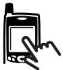 PALM TREO 650 - Sélection d'options dans une liste de sélection - 3