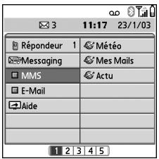 PALM TREO 650 - Configuration de la boîte vocale - 1