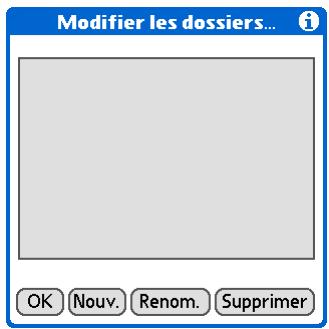 PALM TREO 680 - Création et édition de dossiers de courrier - 2