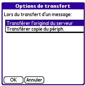 PALM TREO 680 - Transfert d'un e-mail - 1