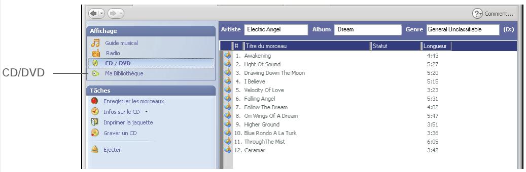 PALM TUNGSTEN E2 - Transfert de musique d'un CD sur une carte d'extension - 1