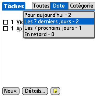 PALM TUNGSTEN E2 - Organisation de vos tâches - 3