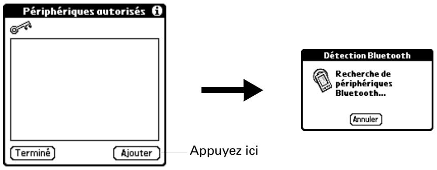 PALM TUNGSTEN T3 - Appuyez sur ajouter. - 1