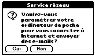 PALM TUNGSTEN T3 - Pour configurer les paramètres bluetooth pour la connexion téléphonique : - 4