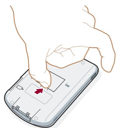 PALM TUNGSTEN W - Insérez la carte SIM - 1