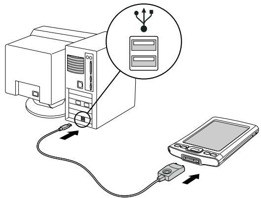 PALM TX - Que faire si je n'arrive pas à synchroniser avec mon ordinateur de bureau ? - 4