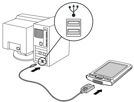 PALM TX - Comment synchroniser - 1