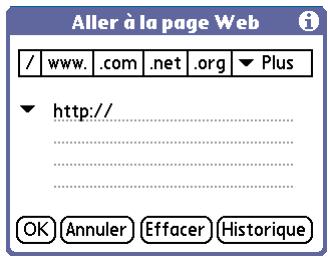 PALM TX - Accès à une page web - 4