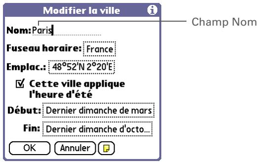 PALM TX - Configuration de la date et de l'heure - 2