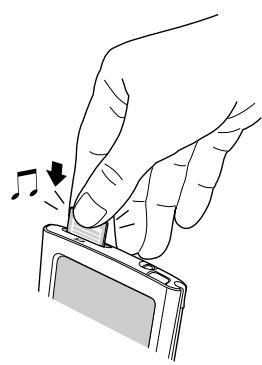 PALM TX - Insertion d'une carte d'extension - 3