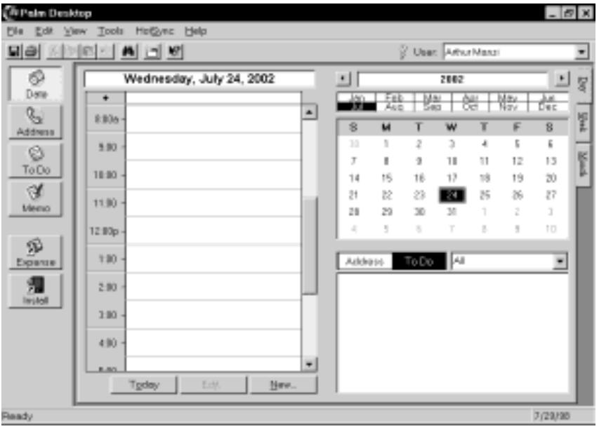 PALM V - Installing add-on applications - 1