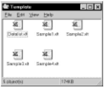 PALM V - To customize a sample Expense Report template: - 1