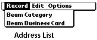 PALM V - Record menus - 1