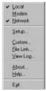 PALM V - Connecting to your company's dial-in server - 1
