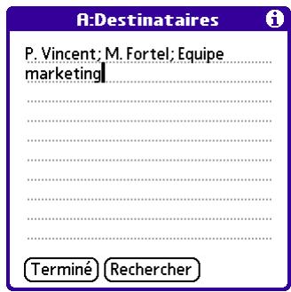 PALM VERSAMAIL - Pour saisir l'adresse : - 1