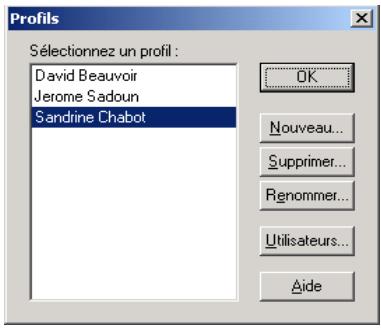 PALM VERSAMAIL - Pour permettre à niveau une base de données de messagerie existante afin d'utiliser l'application versamail: - 1