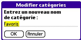 PALM VERSAMAIL - Pour créer et modifier des dossiers de messagerie électronique : - 1
