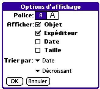 PALM VERSAMAIL - Gestion des colonnes dans la liste du dossier - 1