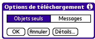 PALM VERSAMAIL - Pour recevoir des messages électroniques : - 1