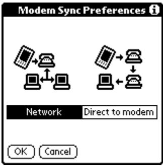 PALM VX - To prepare your organizer for a network HotSync operation: - 1