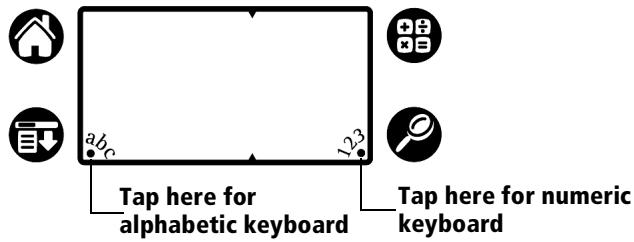 PALM VX - Onscreen keyboard - 1