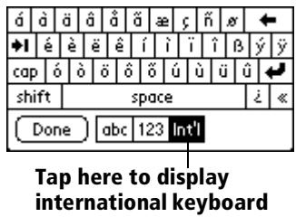 PALM VX - Onscreen keyboard - 4
