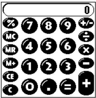 PALM VX - To open Calculator: - 1