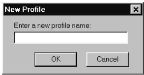 PALM VX - To create a user profile: - 2