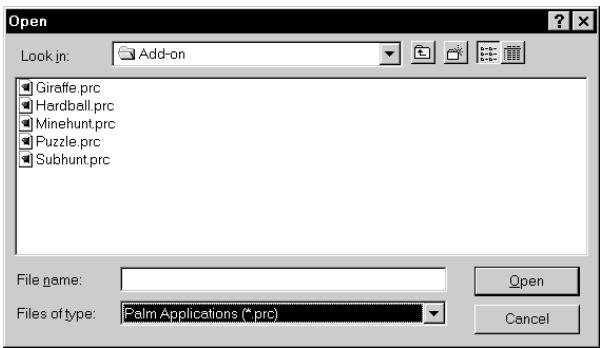 PALM VX - Click Install. - 2