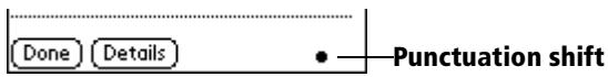 PALM VX - Writing punctuation marks - 1
