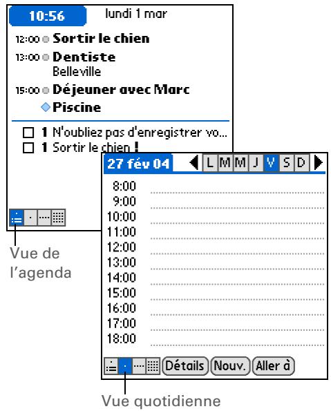 PALM Z22 - Vérification de votre emploi du temps - 1