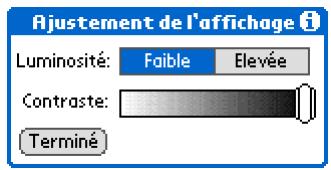PALM Z22 - Réglage de l'affichage - 2