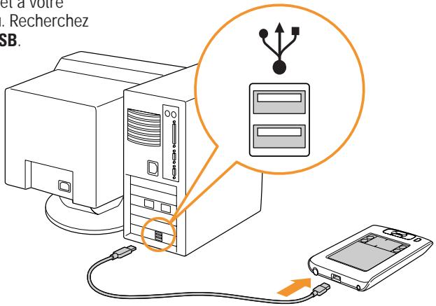 PALM ZIRE - Configurez l'ordinateur de poche après l'avoir chargé - 2