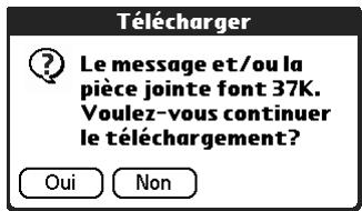 PALM TUNGSTEN C - Pour télécharger une pièce jointe : - 2