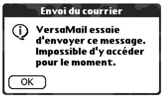 PALM TUNGSTEN C - Modification des messages dans la boîte d'envoi - 1