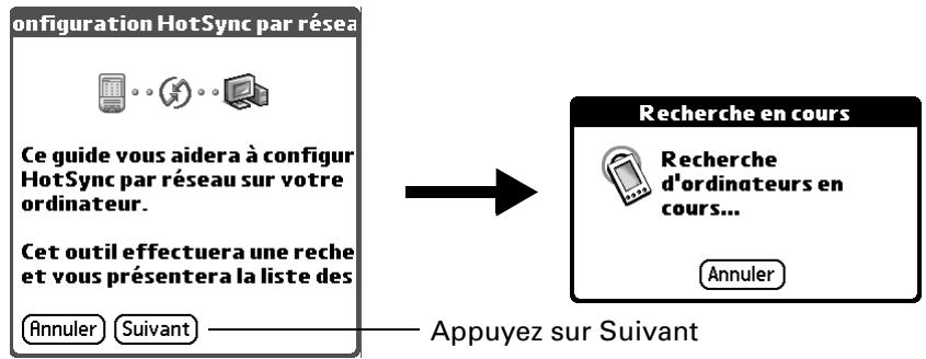 PALM TUNGSTEN C - Appuyez sur suivant. - 1
