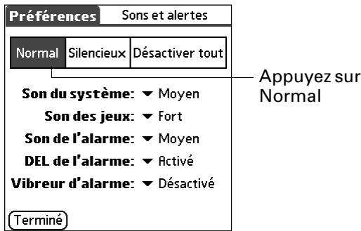 PALM TUNGSTEN C - Sons du système, de l'alarme et des yeux - 1