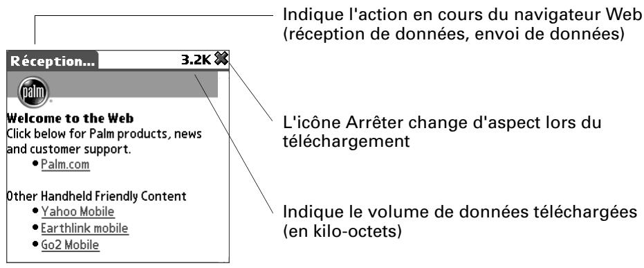 PALM TUNGSTEN C - Appuyez sur ouvrir. - 1