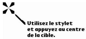PALM TUNGSTEN C - Préférences relatives au numériseur - 1