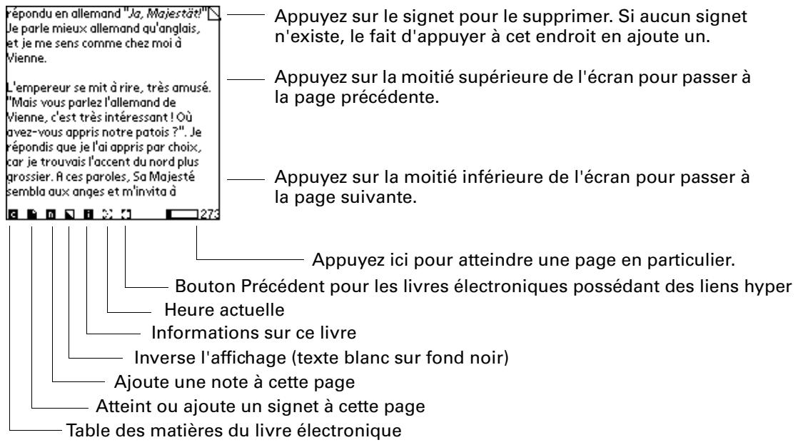 PALM TUNGSTEN C READER - Consultation facile - 1