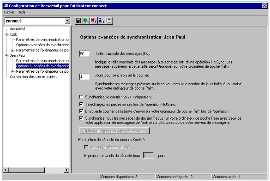 PALM TUNGSTEN E - Client de action messagerie - 1