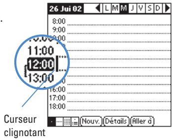 PALM TUNGSTEN T - Créez un rendez-vous dans l'ordinateur de poche. - 1