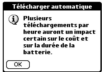 PALM TUNGSTEN T2 - Augmentation des frais de services mensuels - 1