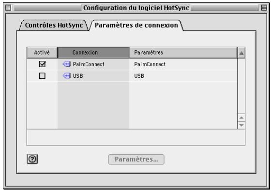 PALM TUNGSTEN T2 - Afficher plus de détails dans le journal de HotSync - 1
