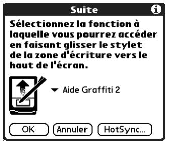 PALM TUNGSTEN T2 - Pour modifier les préférences du stylet : - 1